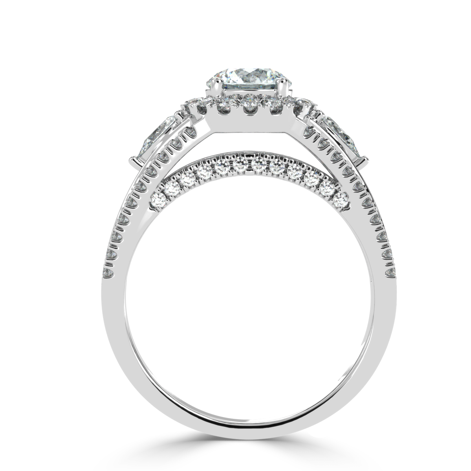 Buy 1.75Ct  Natural Diamond Ring in Gold | SolitaireKart